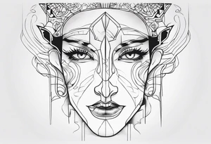 Schizoid Personality Disorder tattoo idea