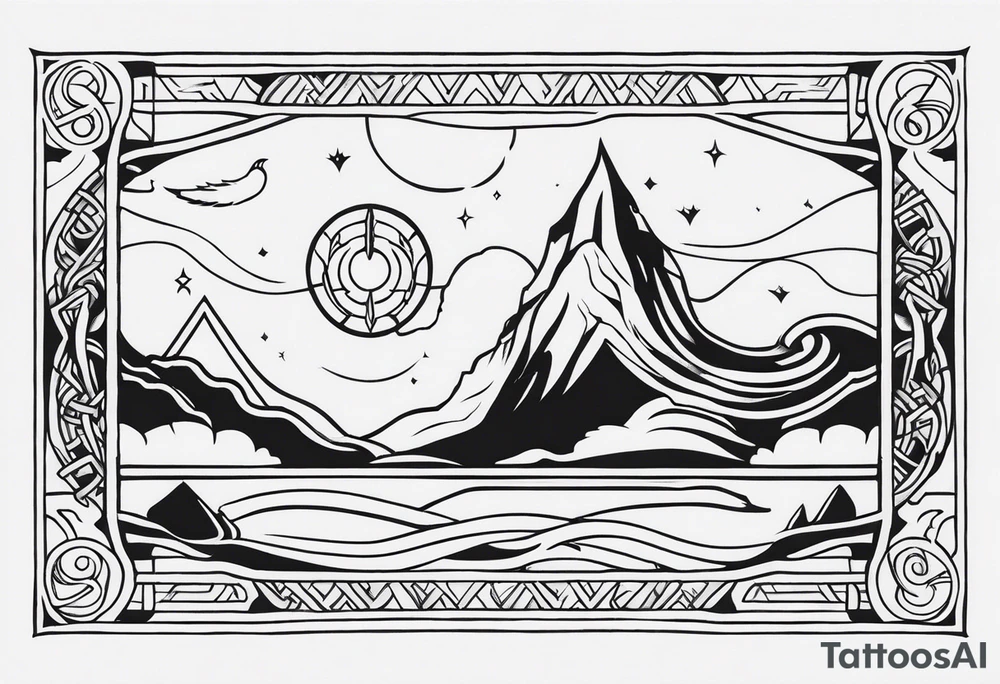 Norse mythology tattoo idea