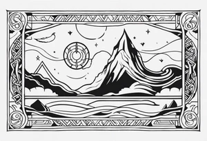 Norse mythology tattoo idea