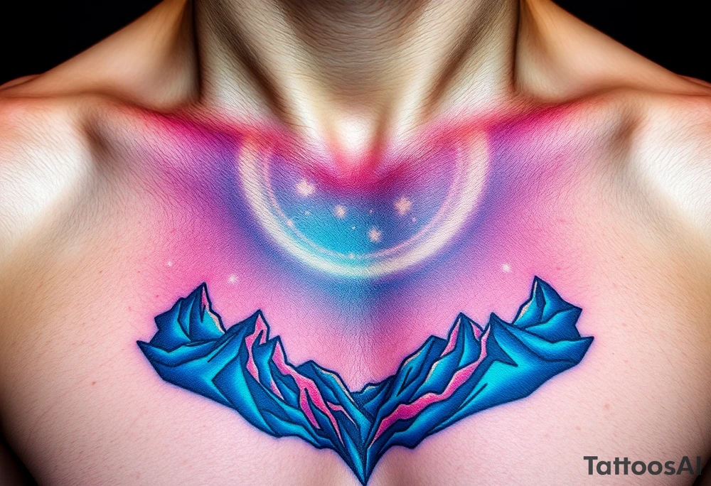 starlit sky tattoo idea