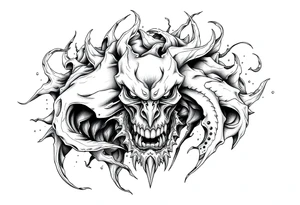 poseidan tattoo tattoo idea