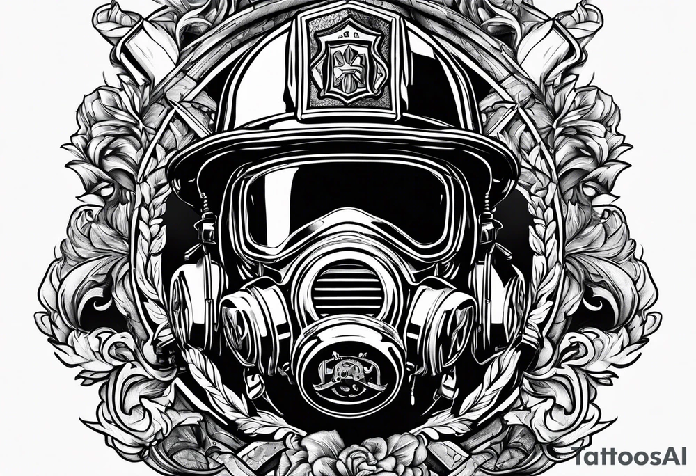 Firefighter tattoo idea