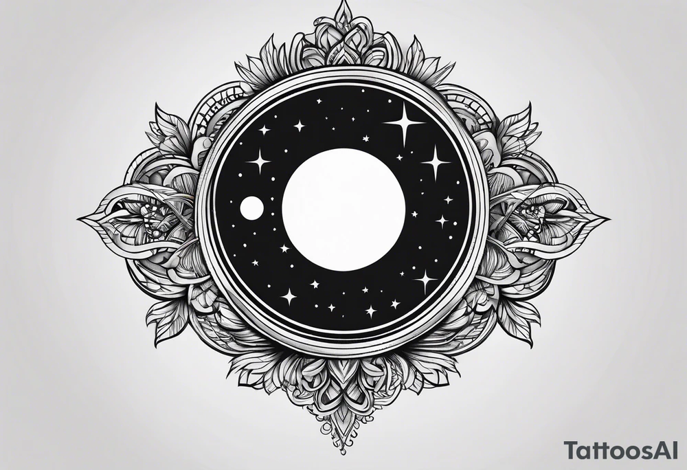eclipse tattoo idea
