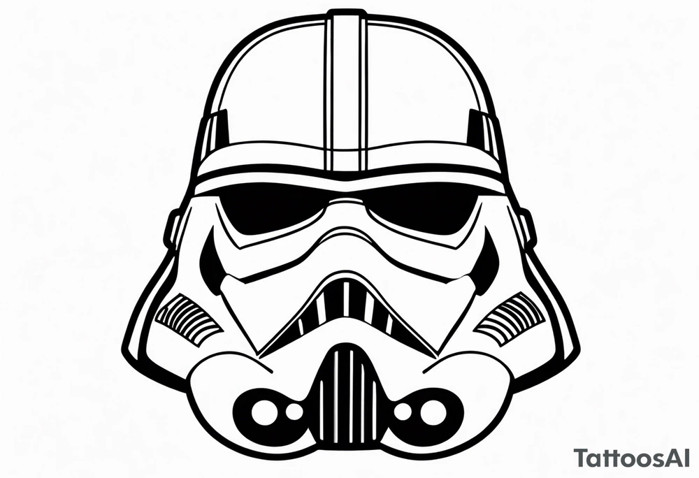 Storm trooper Darth vader tattoo idea