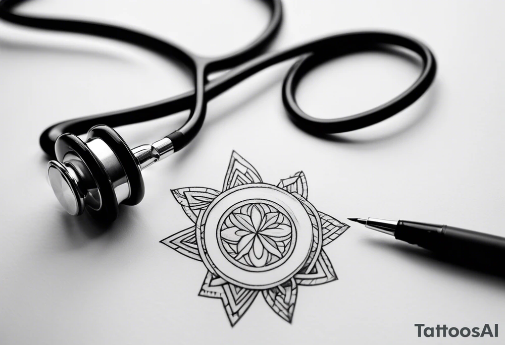 CPA
, STETHOSCOPE tattoo idea