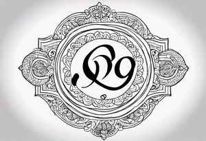 Tattoo ਨਿਰਭਉ ਨਿਰਵੈਰ written in Gurmukhi written text. Add symbols for strength and love tattoo idea
