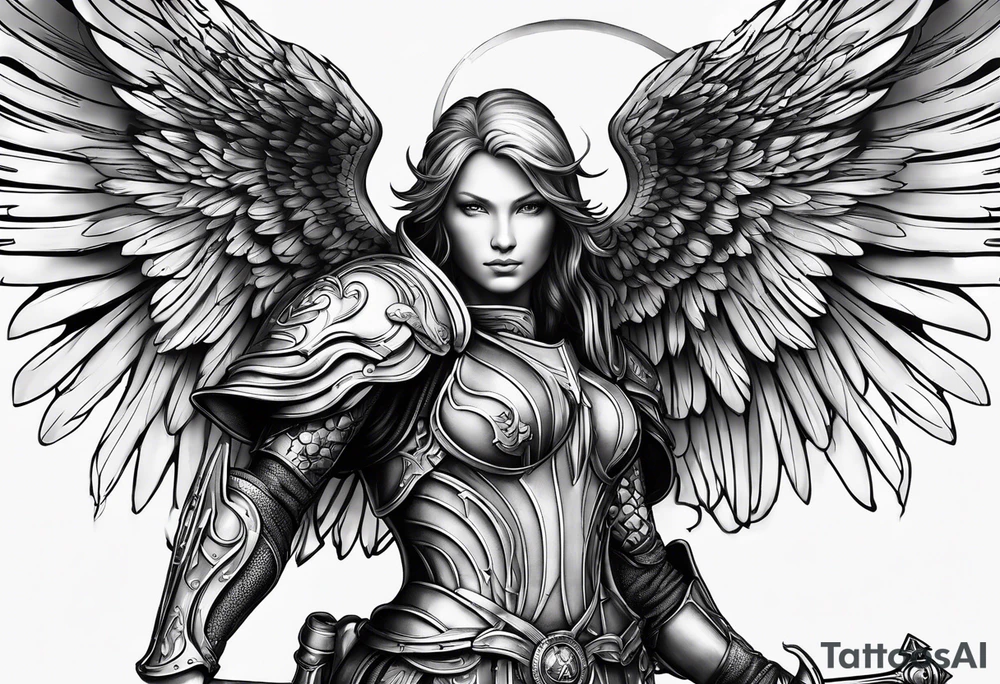 archangel michiel tattoo idea