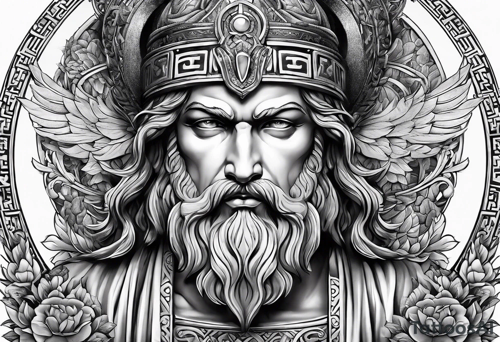 greek god tattoo idea