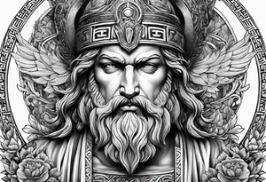 greek god tattoo idea
