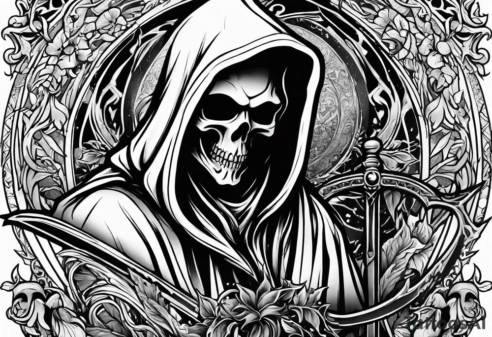 GRIM REAPER tattoo idea