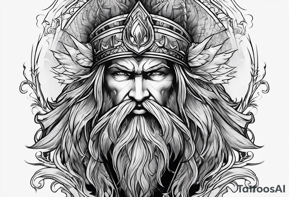 Valhalla mist fog tattoo idea