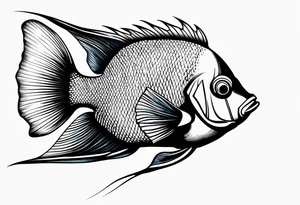 Angelfish tattoo idea