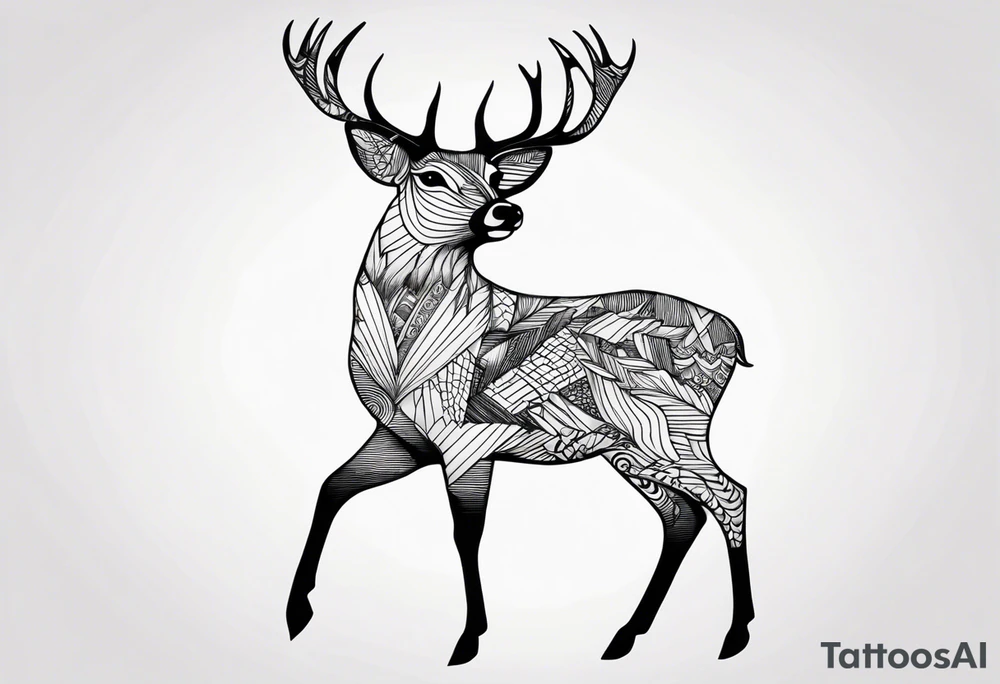 deer, tattoo idea