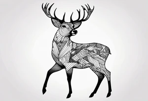 deer, tattoo idea