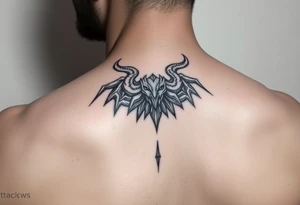 Traditional behemoth symbol tattoos from antiquity tattoo idea