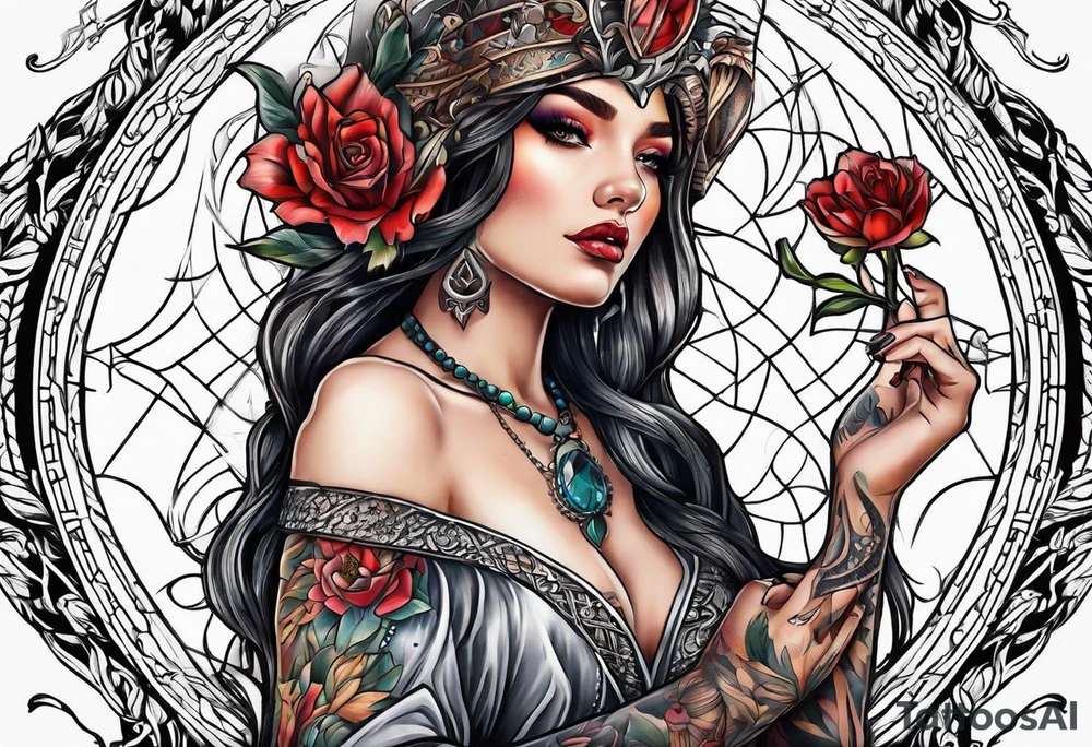 Pagan lover tattoo idea