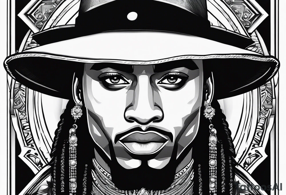 Ozuna with a hat tattoo idea