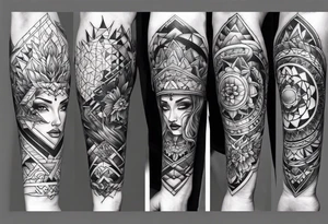 Half sleeve ideas tattoo idea