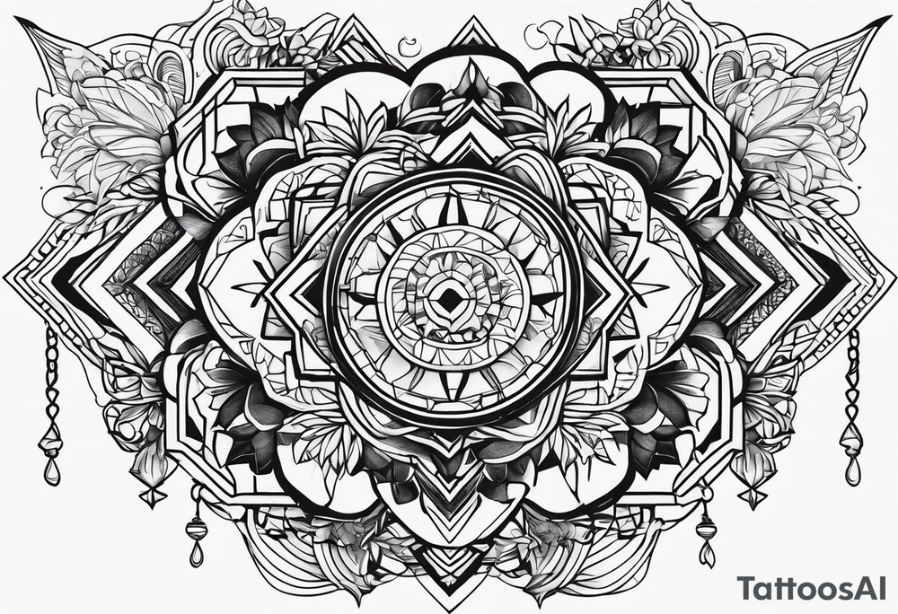 Life is gine tattoo idea