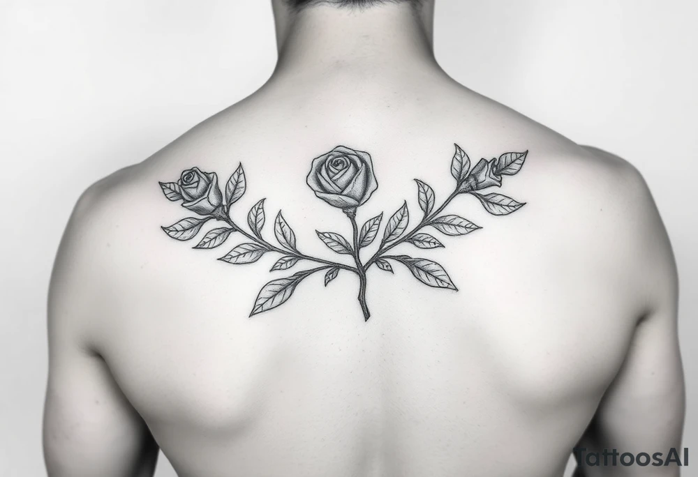 Rose Name Clark weed tattoo idea