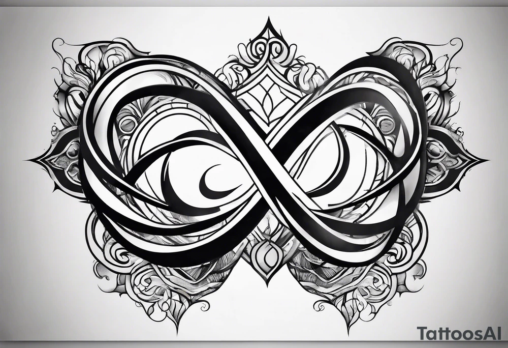 infinity symbol tattoo idea
