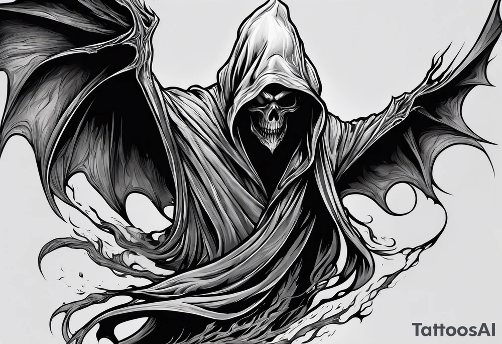 Smokey dementor tattoo idea