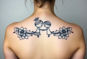 Matching sister tattoos tattoo idea