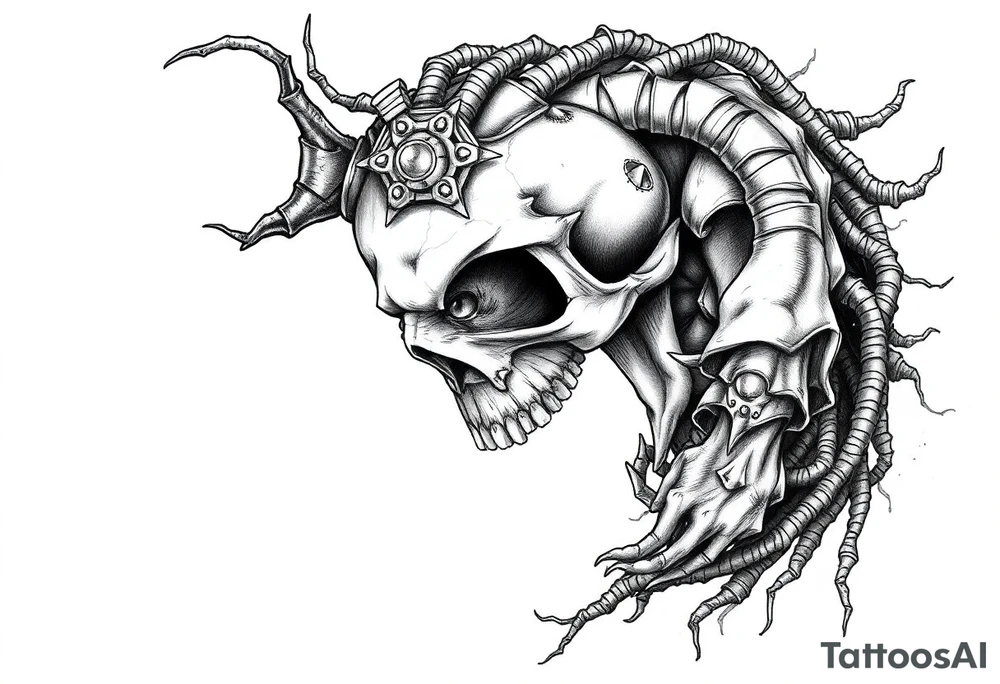 corrupt system tattoo idea