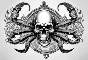 Money Scorpio king tattoo idea