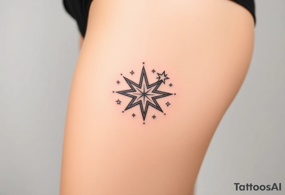 Stars tattoo idea