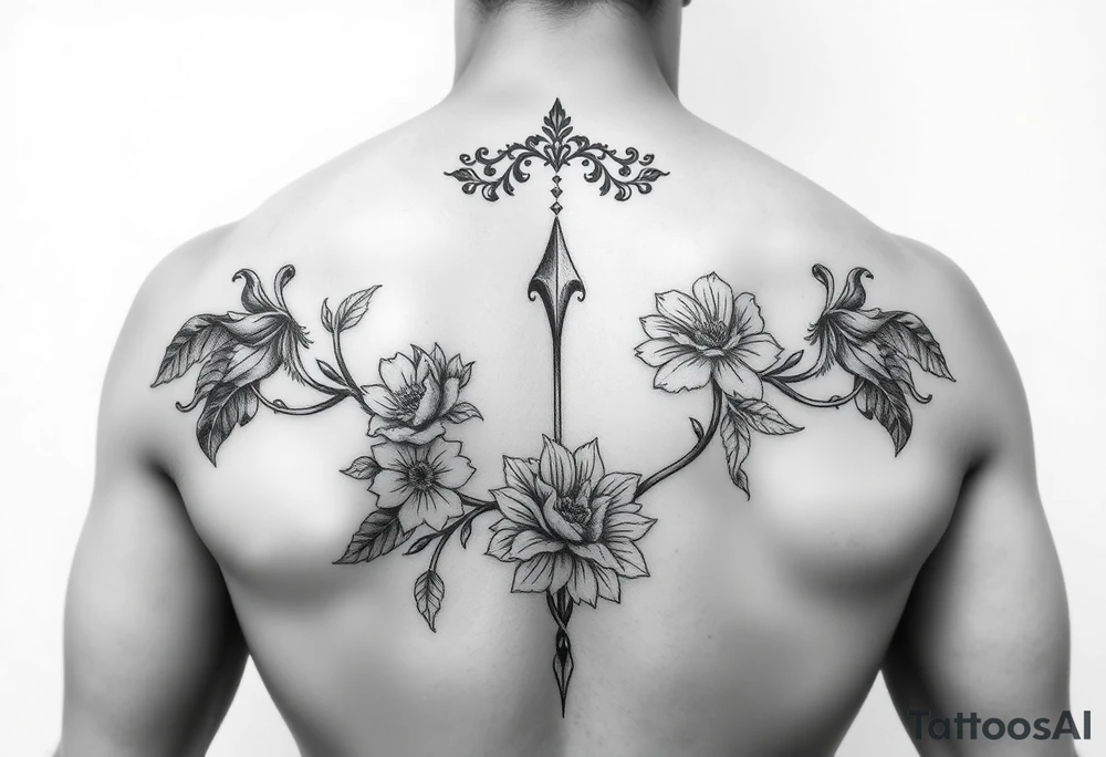 Sexy full back tattoo garden of eden⁹ tattoo idea