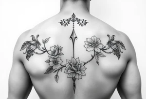 Sexy full back tattoo garden of eden⁹ tattoo idea