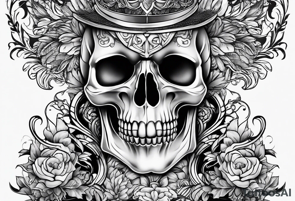 Skeleton tattoo idea