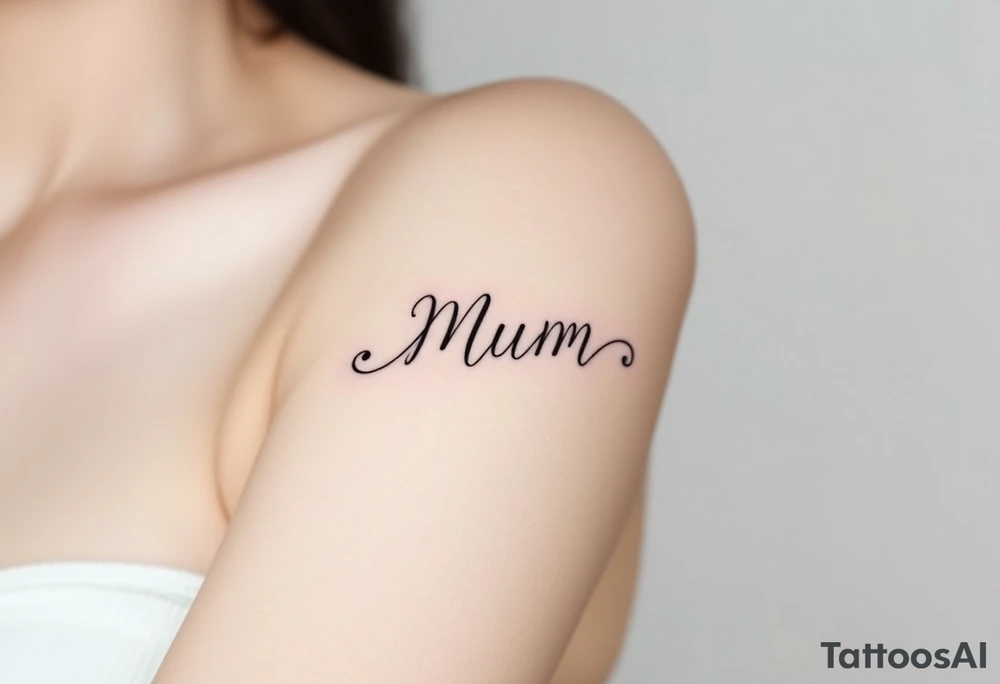 mum tattoo idea