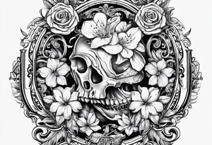 Rebirth, initials aj, pj tattoo idea