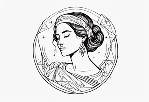 virgo tattoo idea