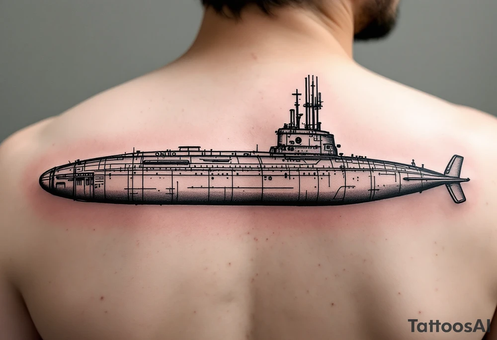 Ohio class submarine tattoo idea