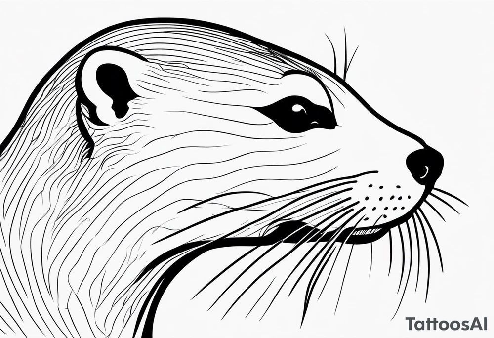 otter tattoo idea