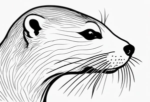 otter tattoo idea