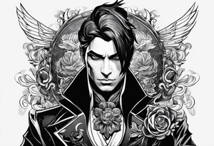 Art from dishonored game tattoo idea