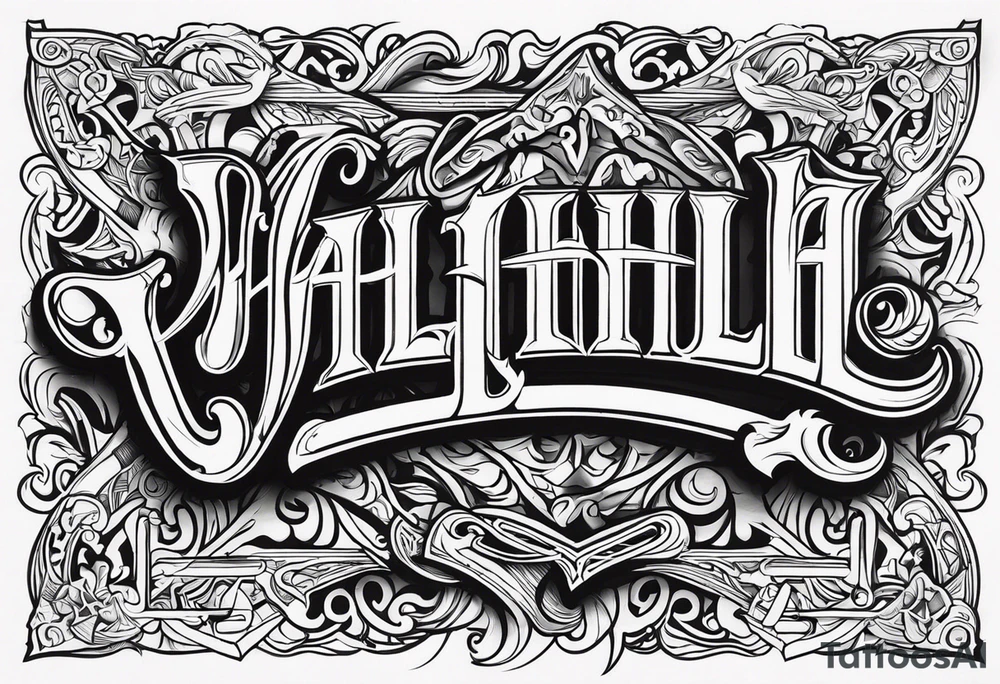 Valhalla tattoo idea