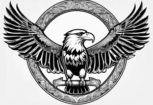 AO in  big letters across the sky tattoo idea