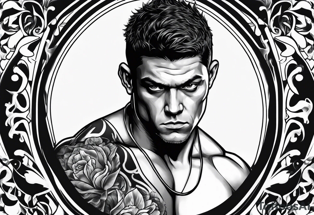 Nick diaz tattoo idea