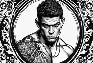 Nick diaz tattoo idea