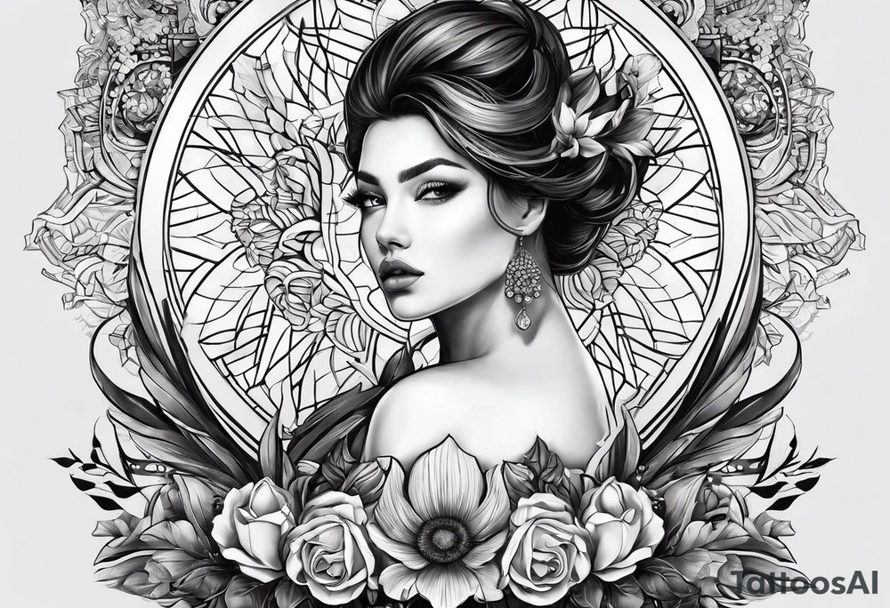сова с распахнутыми крыльями tattoo idea