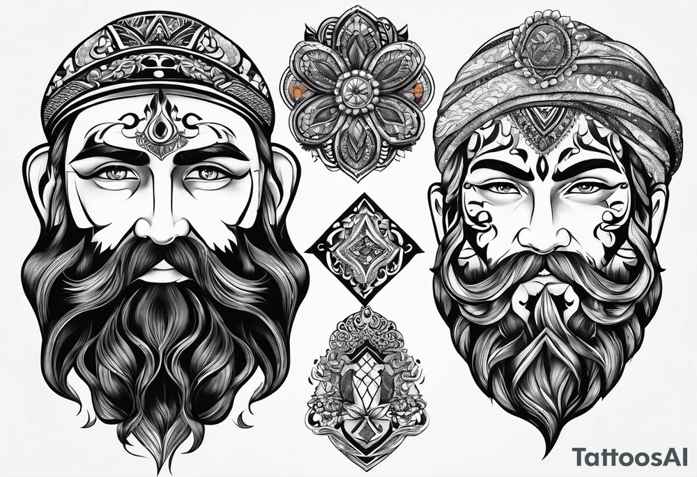 kurt ve anka kuşu güçlü tattoo idea