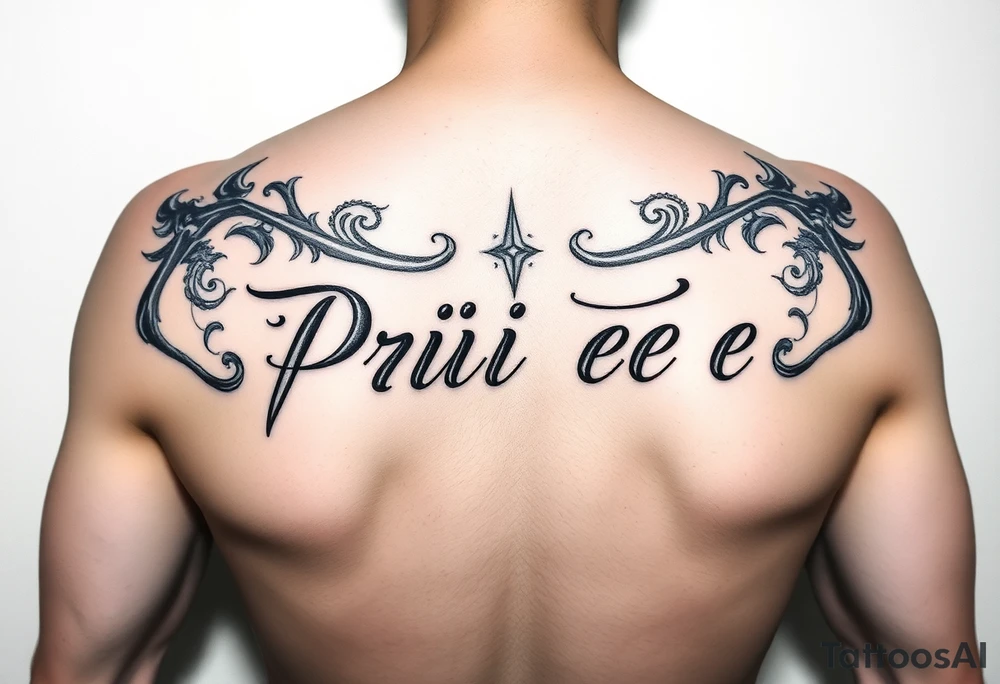name tattoo
p
r
i
n
c
e
t
o
n tattoo idea