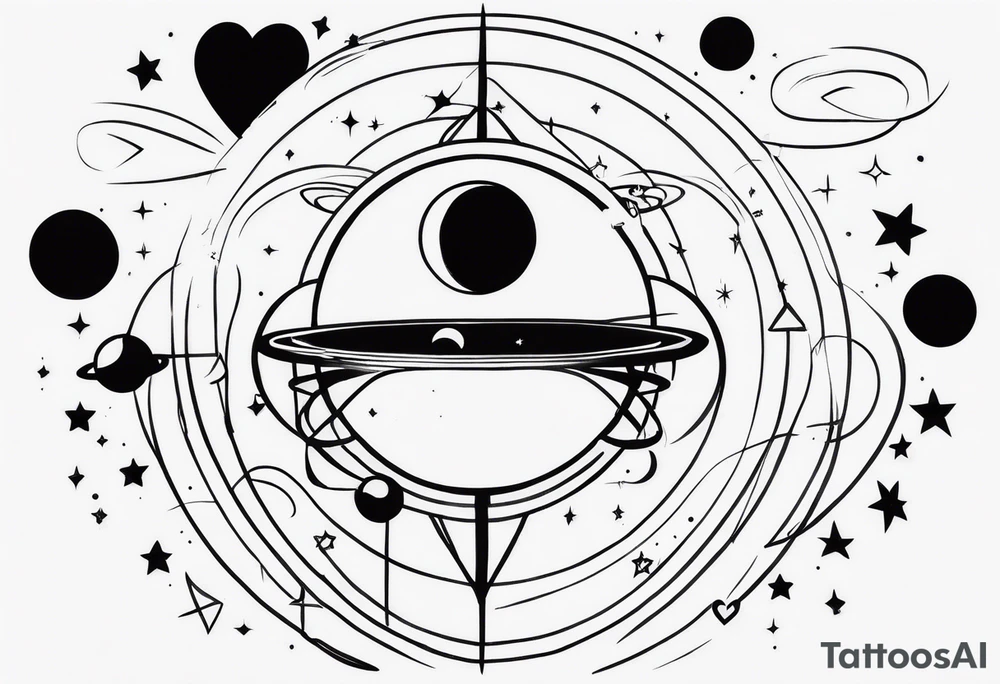 With all my heart and all my soul to the end of the universe To infinity and beyond tattoo idea