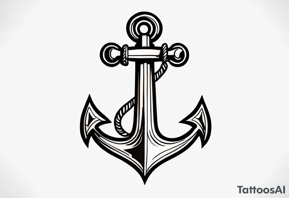 Anchor tattoo idea