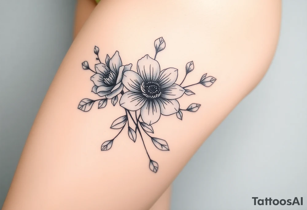 flowers , , soul , meaning tattoo idea